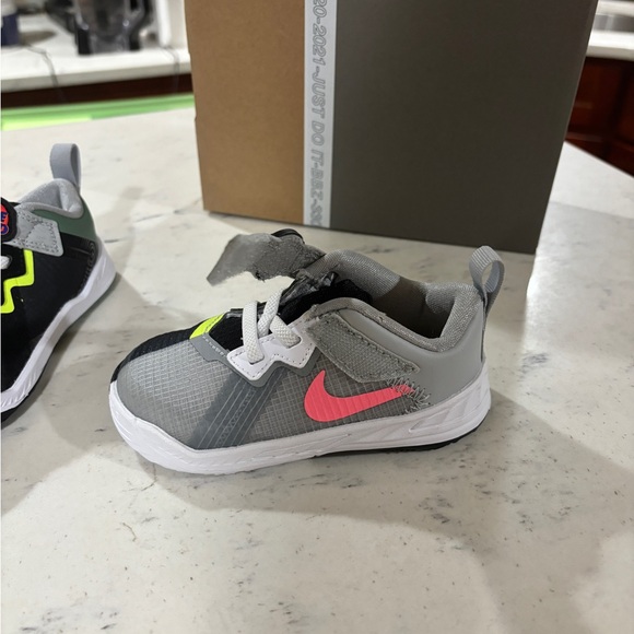 New TODDLER Size 7c Nike Lebron 18 Space Jam Bugs Vs Marvin Shoes DJ3762-005 - Picture 4 of 6